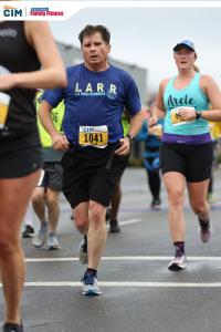 Mile 12 and dripping wet